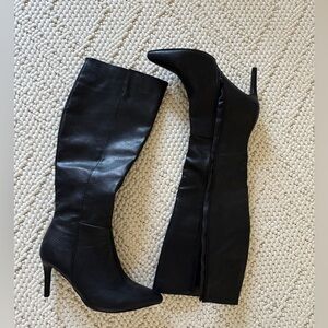 French Connection pointed toe tall boots